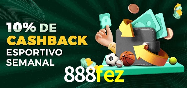10% de bônus de cashback na 888fez