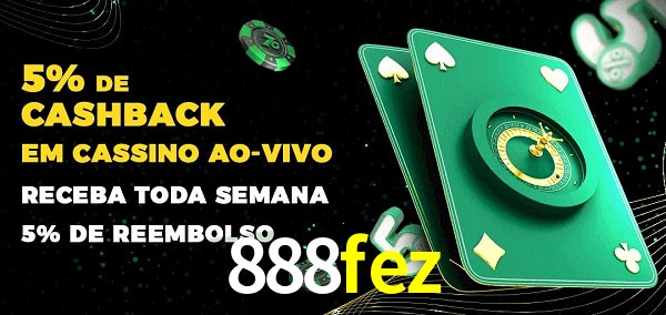 Promoções do cassino ao Vivo 888fez